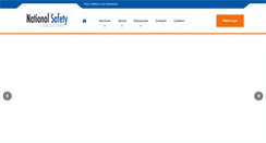Desktop Screenshot of nationalsafetyconsulting.com